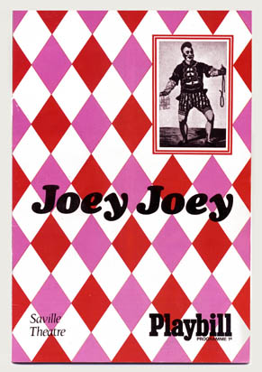 Richard Mills - Joey Joey theatre poster - Saville Theatre